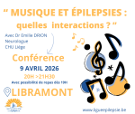CONFÉRENCE À LIBRAMONT : « MUSIQUE et ÉPILEPSIES :